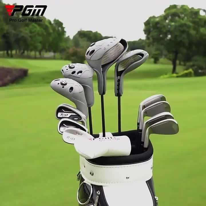 Wholesale PGM MTG040 RIO 3 Advanced Beginner Men Golf Clubs Complete Set With Large Capacity Golf Bag