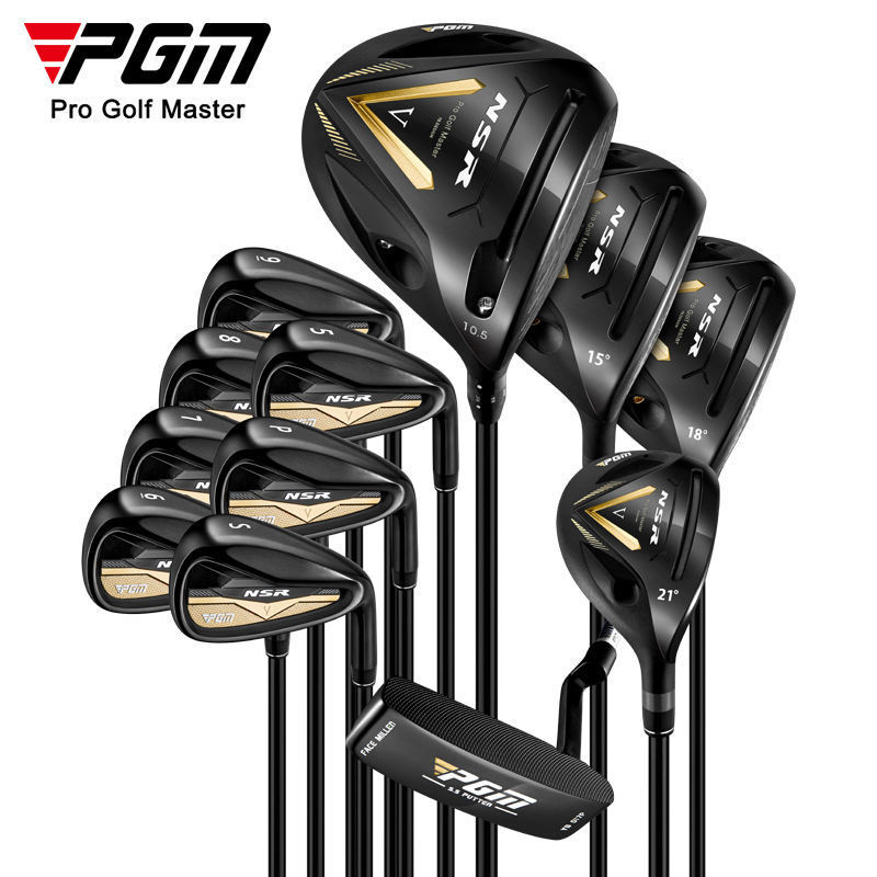 New PGM MTG056 NSR 5 Right Handed High-end Advanced Men Golf Clubs Complete Set with Travel Golf Bag