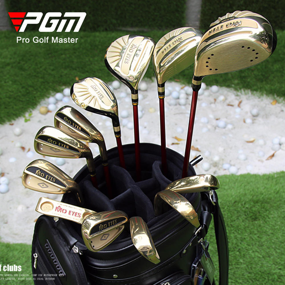 PGM MTG020 MO EYES Adjustable Loft Titanium Alloy Driver Professional Men Golf Clubs Complete Set with Travel Golf Bag