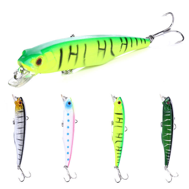 Wholesale 10.5cm 14.5g Artificial Hard Plastic Bait Minnow Fishing Lures for Bass