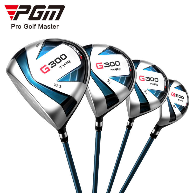 PGM MTG025 G300 Series Titanium Alloy Driver Stainless Steel Irons Set Left Handed Men Beginner Golf Clubs Complete Set