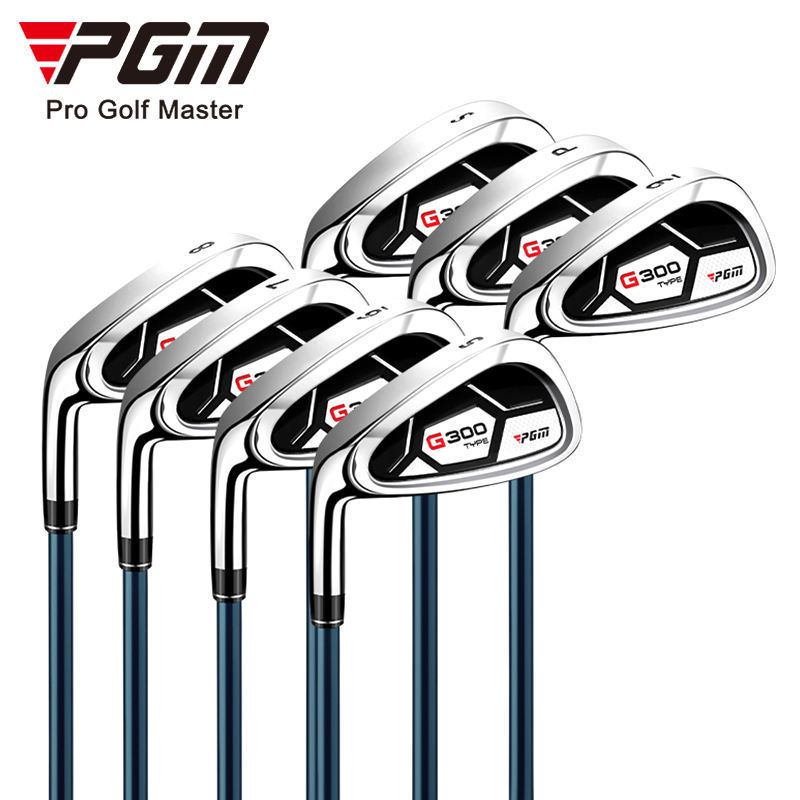 PGM MTG025 G300 Series Titanium Alloy Driver Stainless Steel Irons Set Left Handed Men Beginner Golf Clubs Complete Set