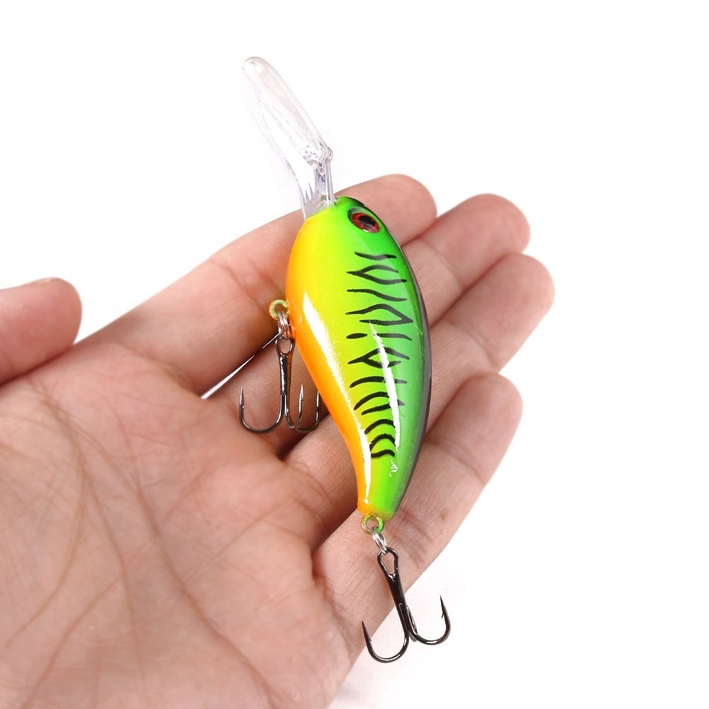 Hot Sale 10cm 14g Hard Plastic Crankbait Fishing Lures for Bass Pike