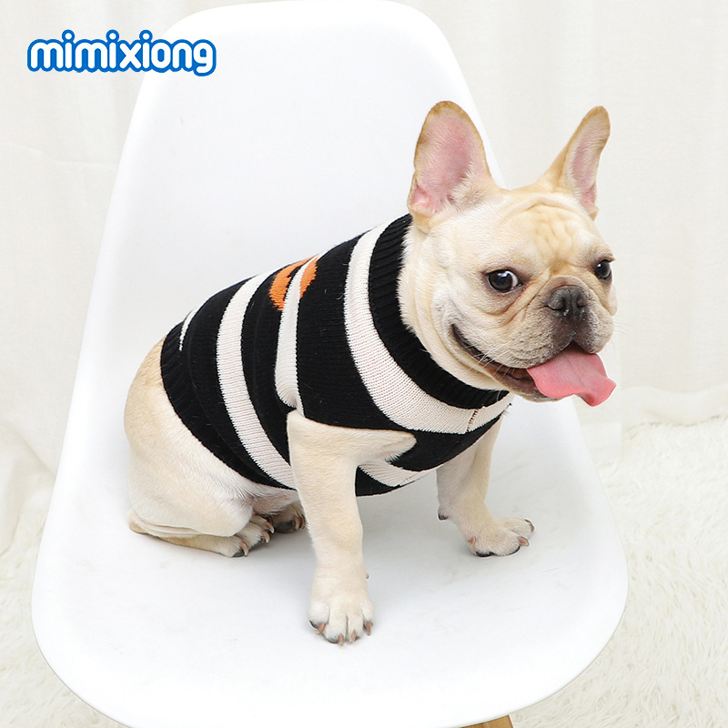 mimixiong knitted Portable Luxury Halloween  Dog Pet animal Sweaters clothing  Hoodie Sweater pets  clothes apparels