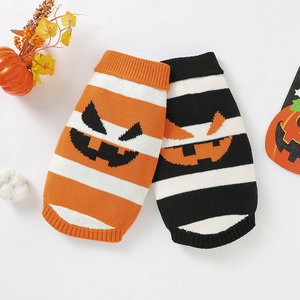 mimixiong knitted Portable Luxury Halloween  Dog Pet animal Sweaters clothing  Hoodie Sweater pets  clothes apparels