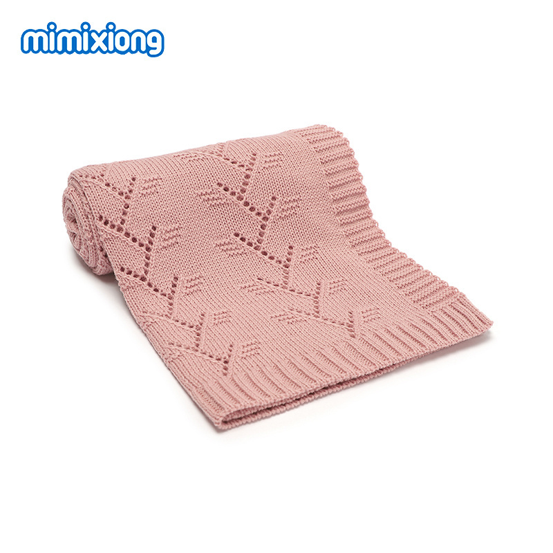 Mimixiong Wholesale Manufacturer Wholesales Super Warm Knitted Throw Blankets For Inside And Outside