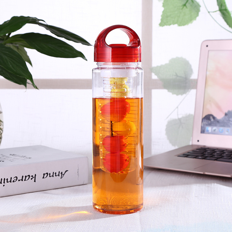 New Arrival 700ml Fruit Infuser Water Bottle BPA Free Portable Lemon and Fruit Cup Sports Travel Tumbler