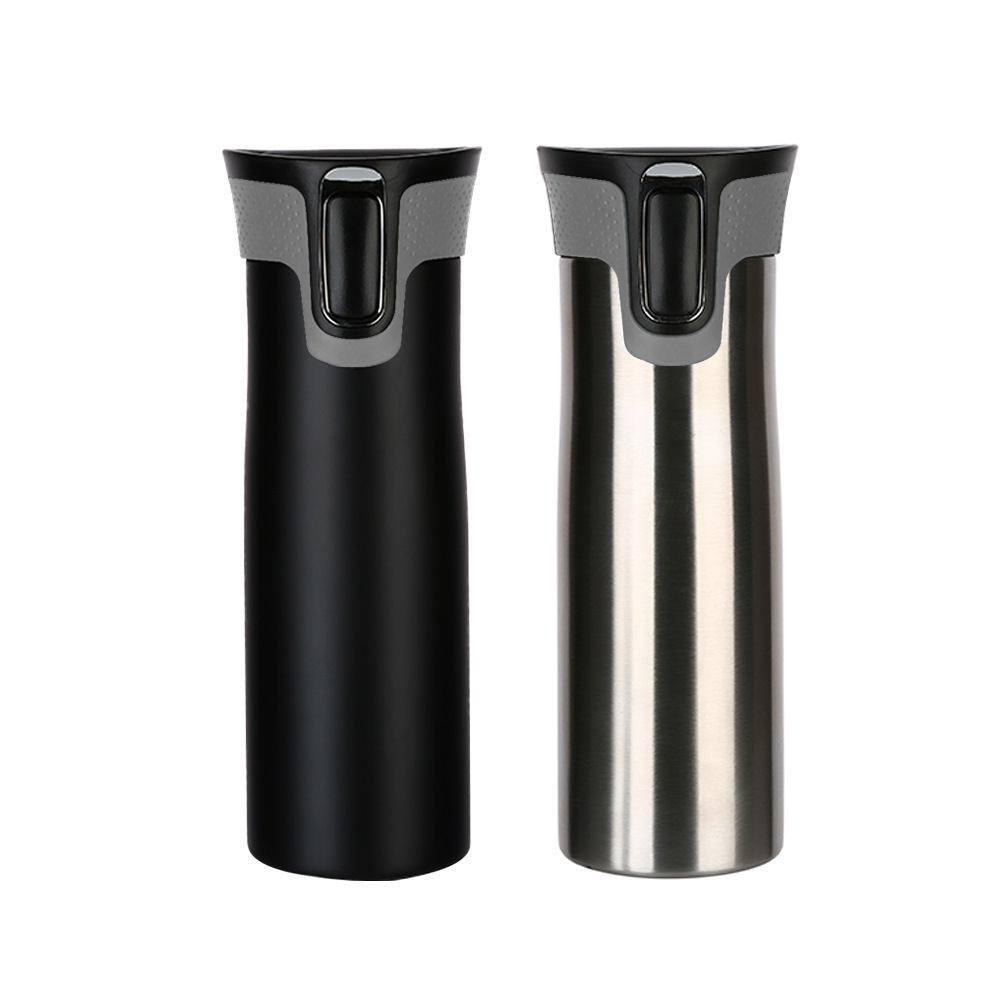 New Arrival 550ml Custom Logo Stainless Steel Double Wall Vacuum Thermal Travel Mug Thermos Reusable Coffee Cup Water Bottle