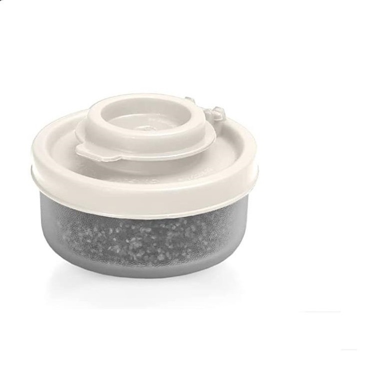 New Arrival Plastic Airtight Spice Jar Dispenser Travel Spice Set Clear Salt and Pepper Shaker Box Container with Lids