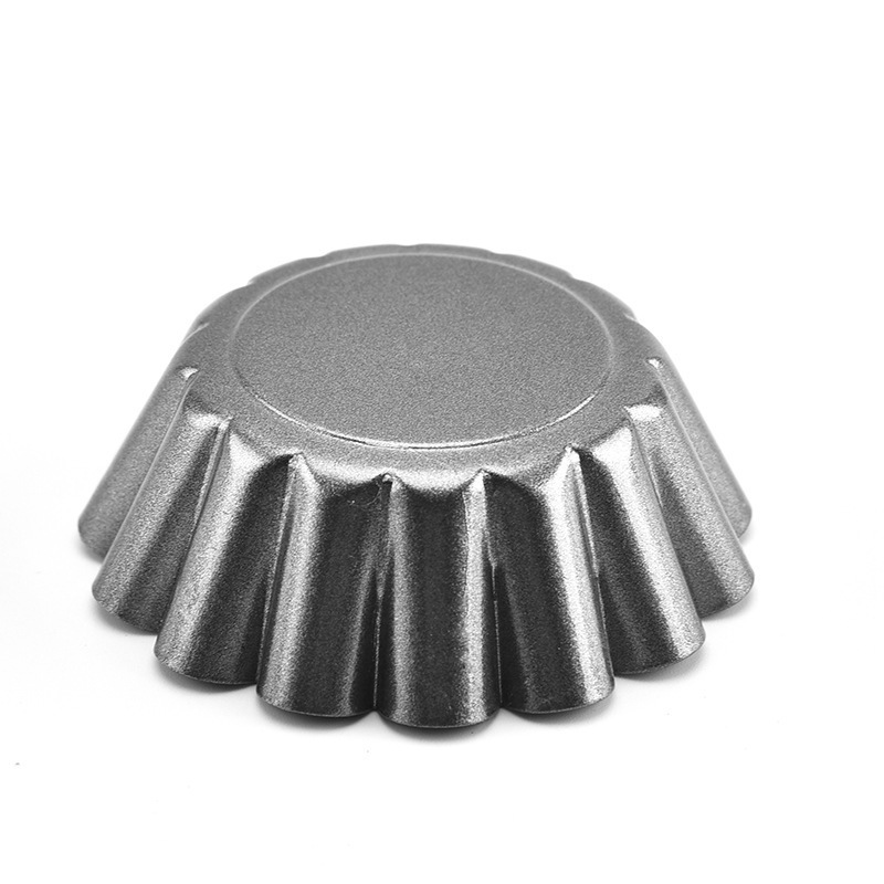 New Arrival 6.5 CM/2.5 Inch Carbon Steel Mini Nonstick Tart Pan Pie Egg Pineapple Mold Pan Cake Baking Tray