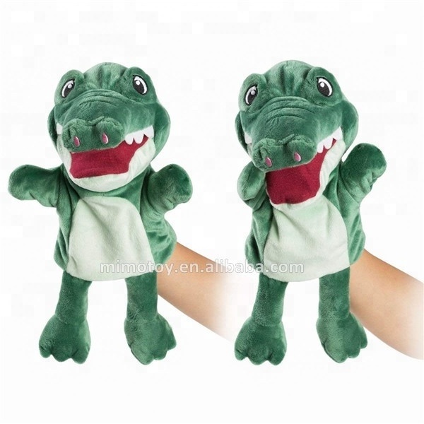 Educational Kids Toy Cartoon Plush Animal Hand Puppet Theater Fashion New OEM Custom Stuffed Soft Baby Toy Plush Hand Puppet