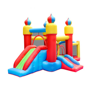 Hot Sale Small Commercial Grade Pvc Colorful Inflatable Bounce House Slide Jumping Castle For Kids Adults Outdoor Party