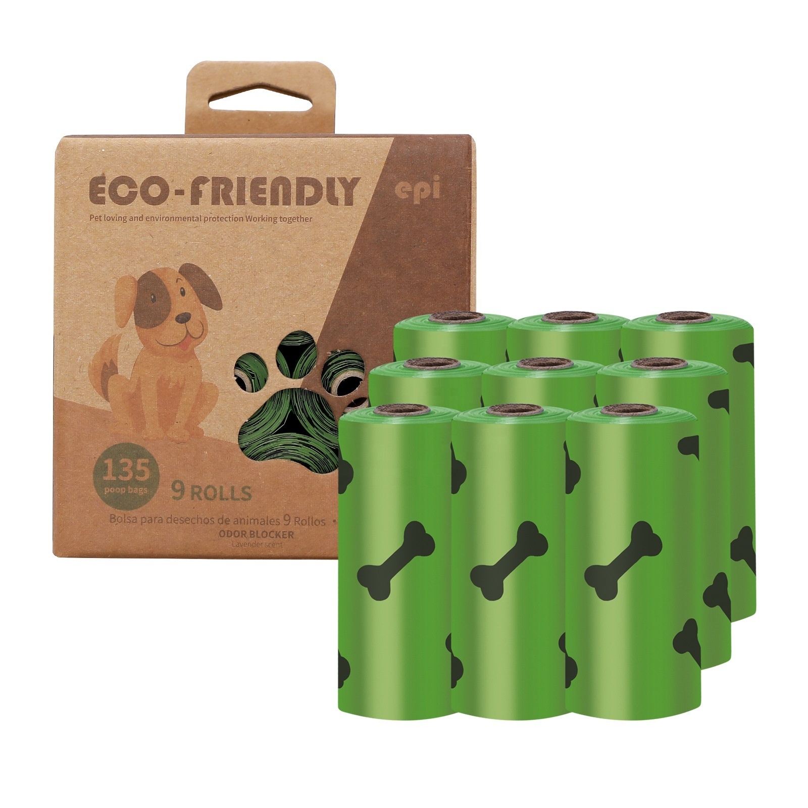 Hot Poop Bags Doggy Travel Walk Carry Slime Bag Food Waste Custom Logo Designs Eco Friendly High Quality Wholesale Biodegradable