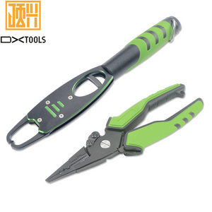 Outdoor camping survival diving hunt filet knife tool with TPR handle