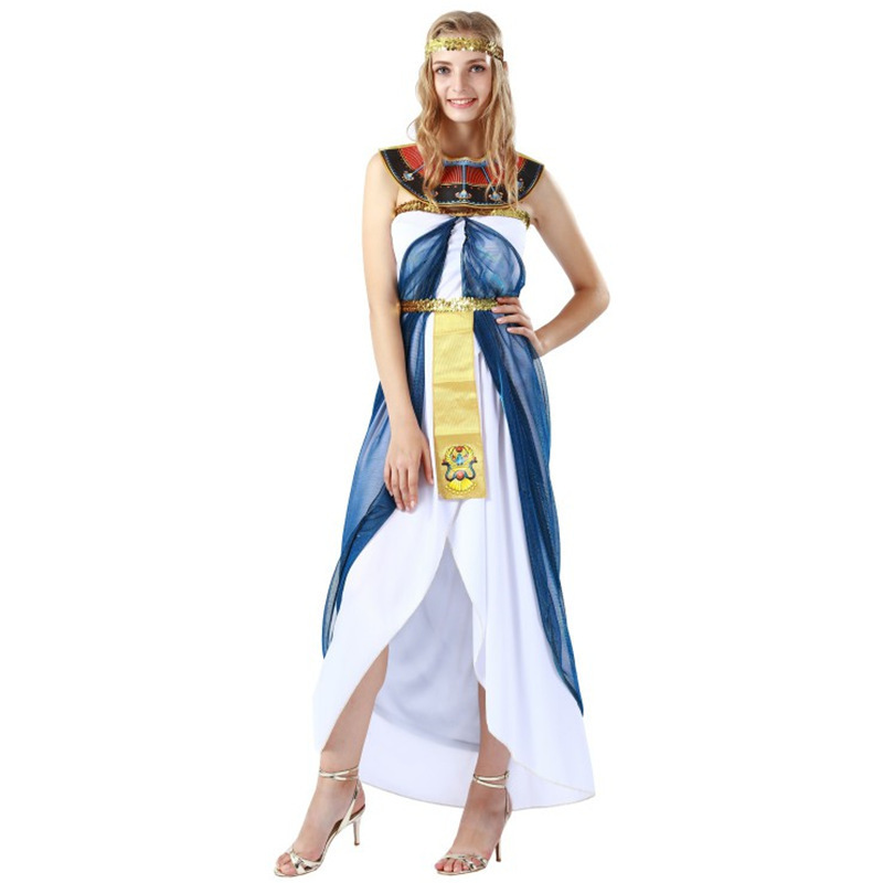 Wholesale Cosplay Costume Sexy Women Ancient Egypt Adult Halloween Costumes Cleopatra Queen Carnival Party Costume