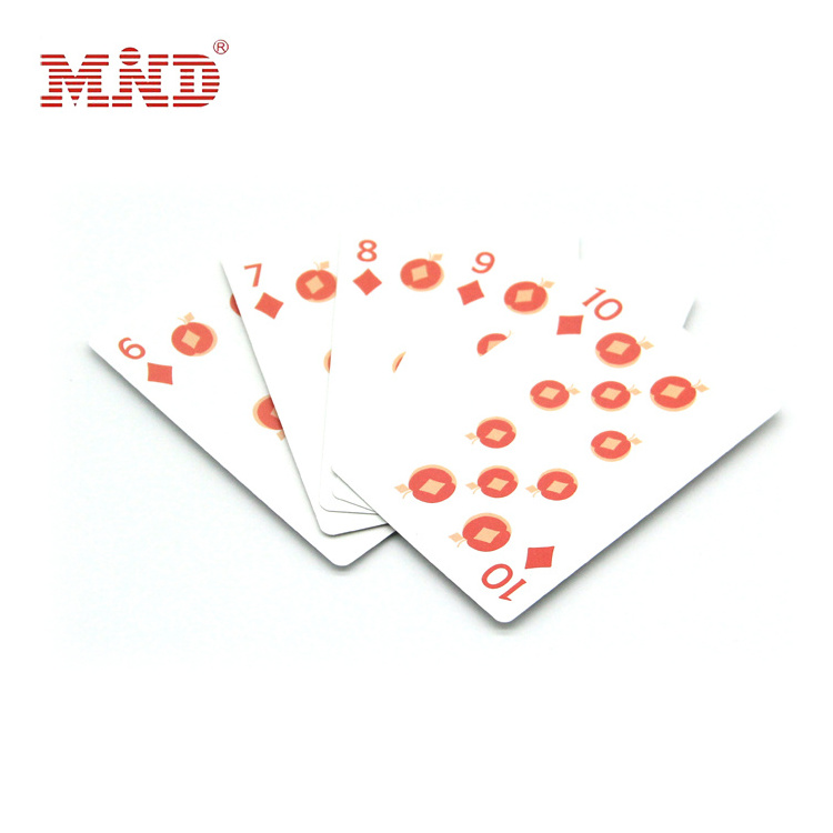 Waterproof Custom Printing PVC Game Card NFC RFID Playing Poker Cards