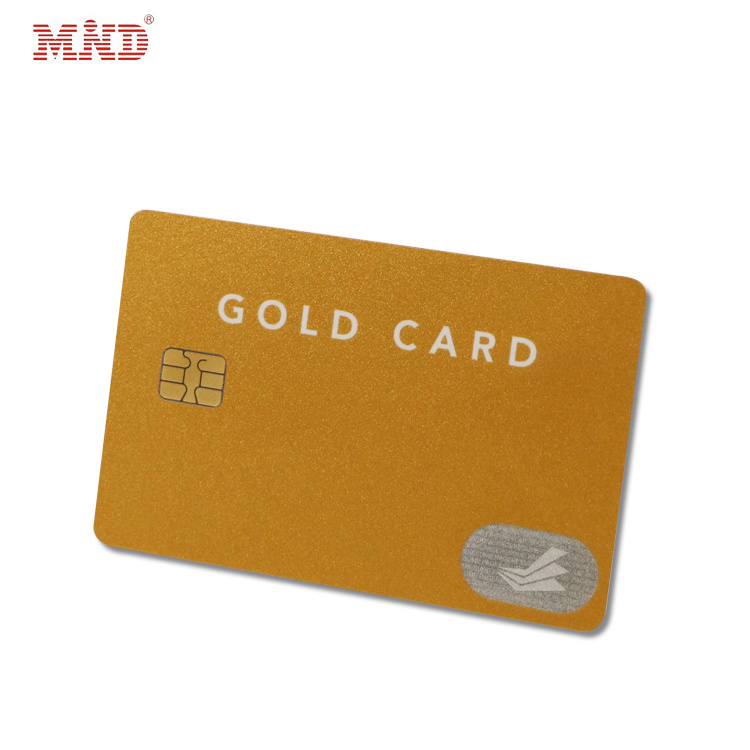 Customized Blank CPU THD89 Prepaid Visa Master Credit Cards Dual Interface Plastic Gift Paypal Debit Card