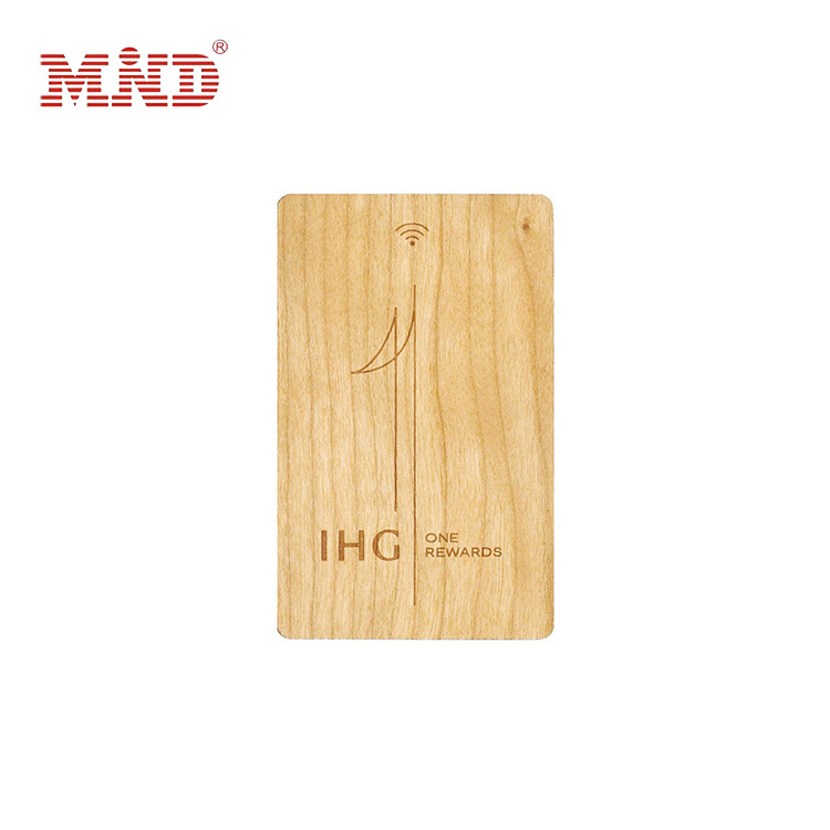 Smart Card Any Shape NFC Wooden Hotel Key Card Bamboo RFID Wood Business Cards