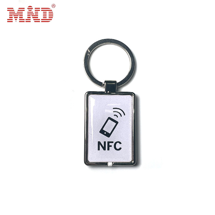 Smart tag ISO14443A NFC epoxy tag with metal ring