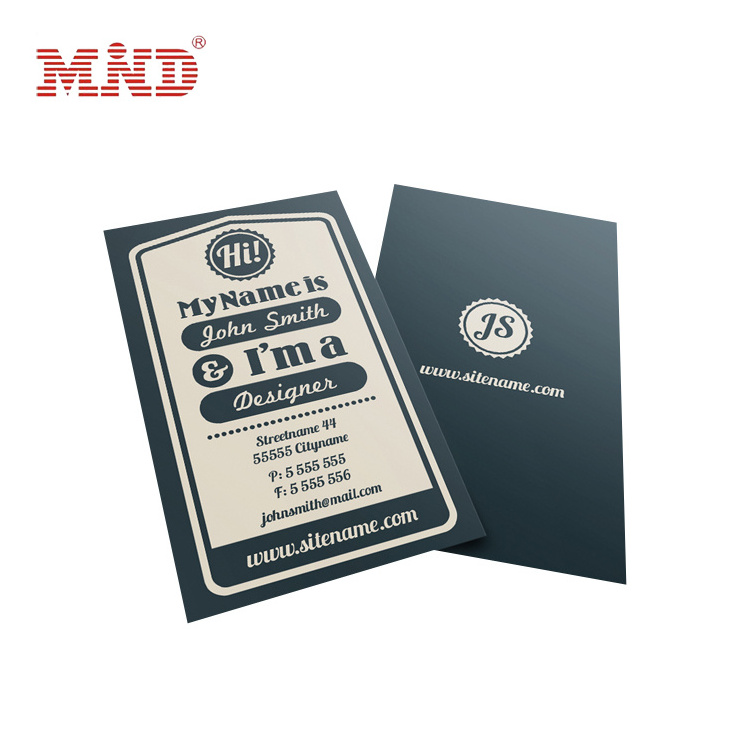 Embossing machine business card/business card printing