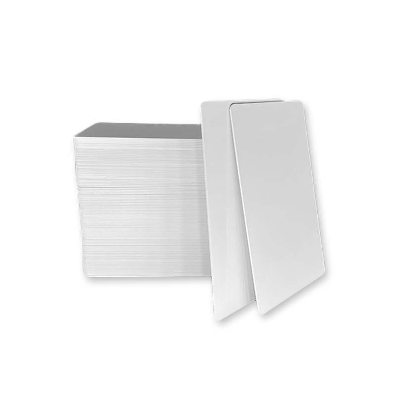 100 PCS ID Premium PVC Cards CR80 30 Mil Blank White Graphic Quality Plastic Cards for ID Bage Printers