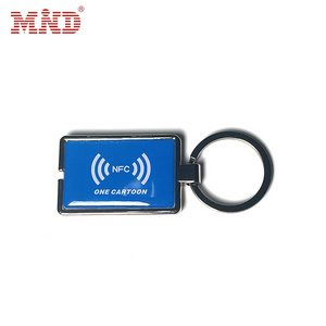 Smart tag ISO14443A NFC epoxy tag with metal ring