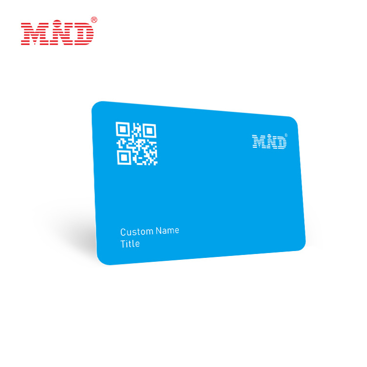 Personalized Logo QR Code Glossy/Matte Plastic NFC Business Name Members Card VIP Loyalty Cards