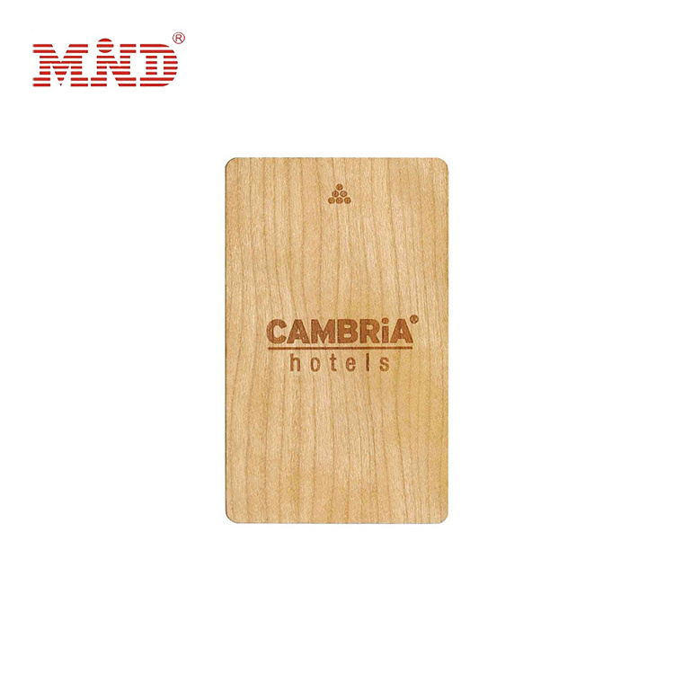 Smart Card Any Shape NFC Wooden Hotel Key Card Bamboo RFID Wood Business Cards