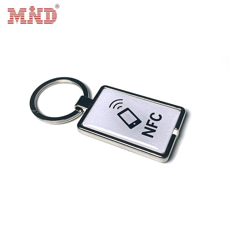 Smart tag ISO14443A NFC epoxy tag with metal ring