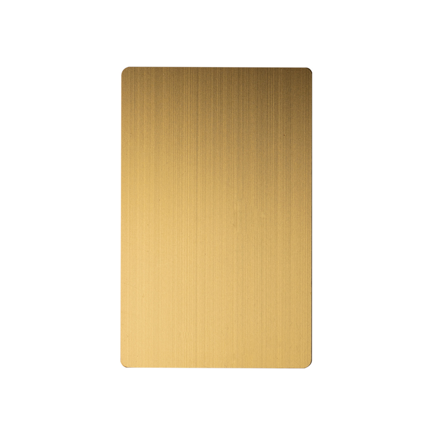 Customize Design 24K Gold NTAG 213 Metal Cards 24K Gold NFC Business Card