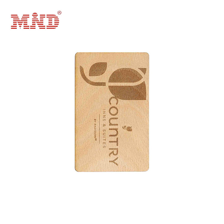 Smart Card Any Shape NFC Wooden Hotel Key Card Bamboo RFID Wood Business Cards