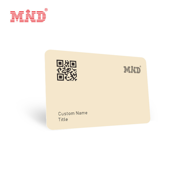 Personalized Logo QR Code Glossy/Matte Plastic NFC Business Name Members Card VIP Loyalty Cards