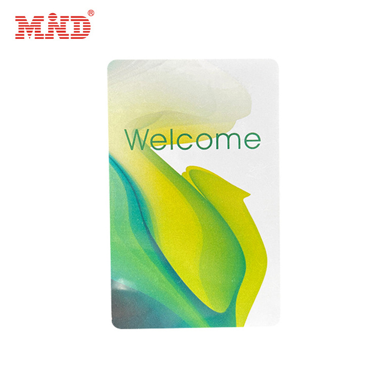 Full colour offset Printed MIFARE Classic EV1 1K RFID Key Card For RFID Hotel Door Access Card