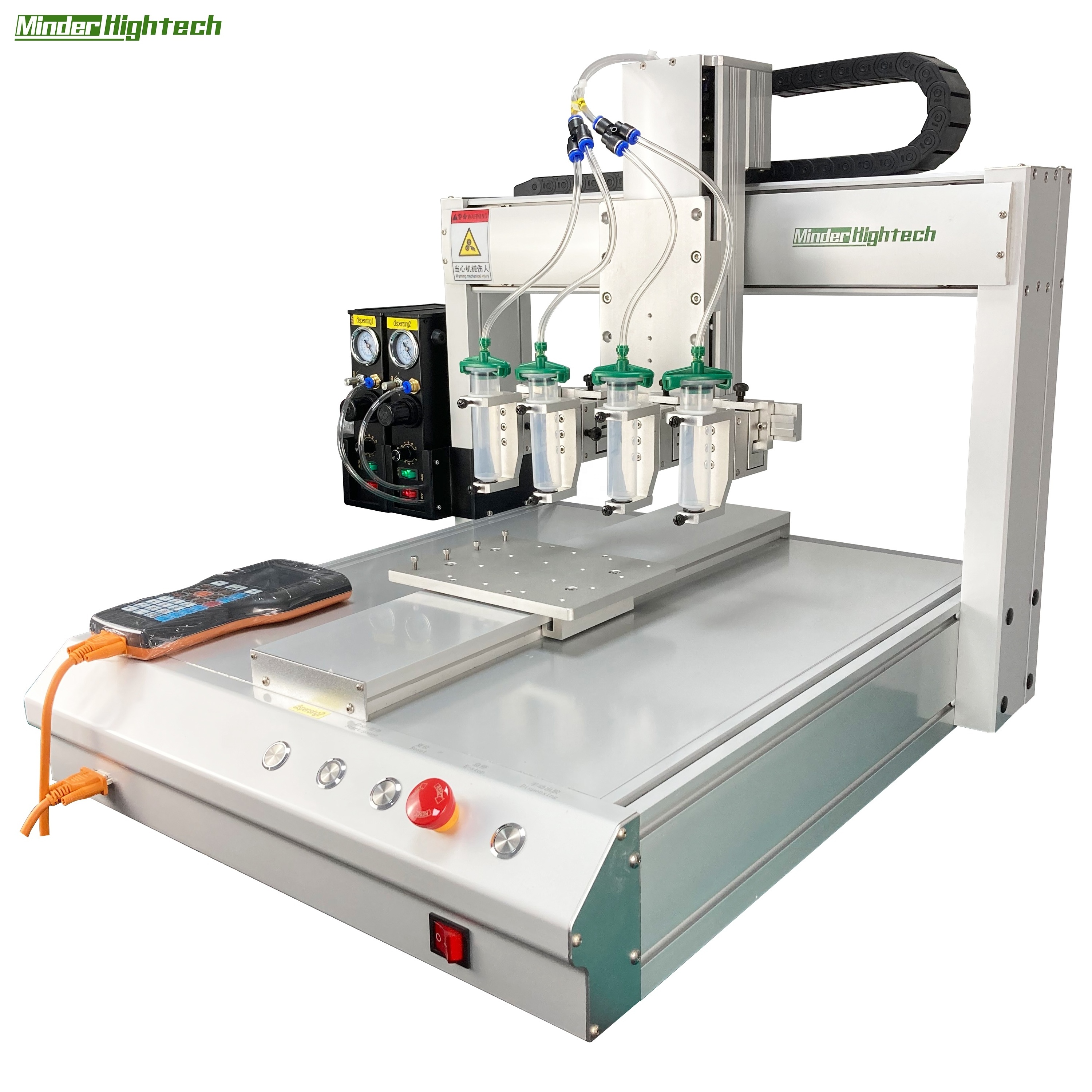 Three-axis Double-head Automatic Dispensing robot UV Glue Syringe Glue Dispenser/Automatic 3 Axis Cnc Glue Dispenser Machine