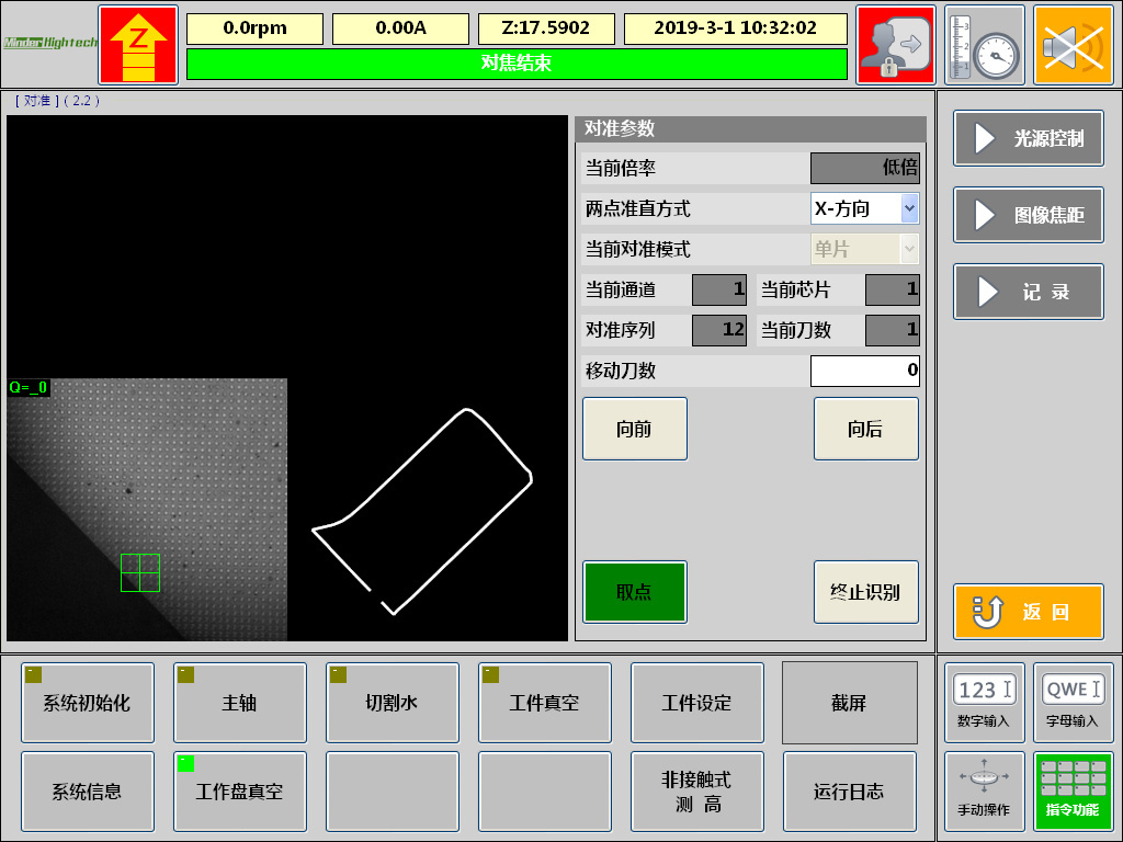 Super Precision Blade Dicing Saw for Wafer Cutting