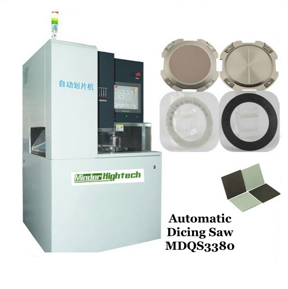 Automatic diamond dicing saw machine for silicon wafer