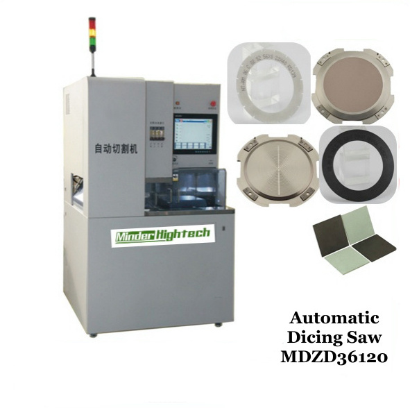 Automatic diamond dicing saw machine for silicon wafer