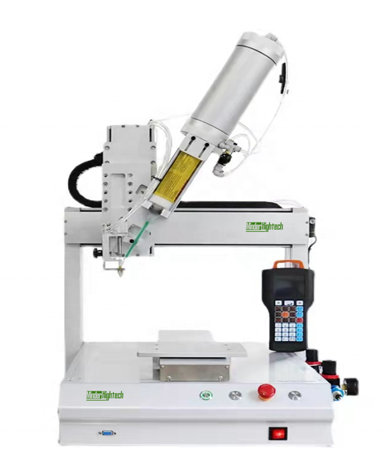 Three-Axis Desktop Automatic Ab Dispenser Two-Component Automatic Dispensing Machine High-Precision Servo Glue Feeding System