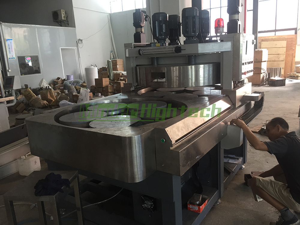 Rough grinding fine grinding polishing/Big size 1600 grinder and polisher/