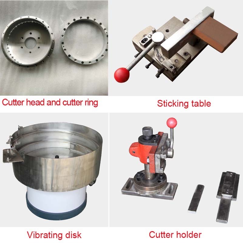 optical glass crystal silicon wafer grinder machine automatic inside diameter slice  cutting equipment