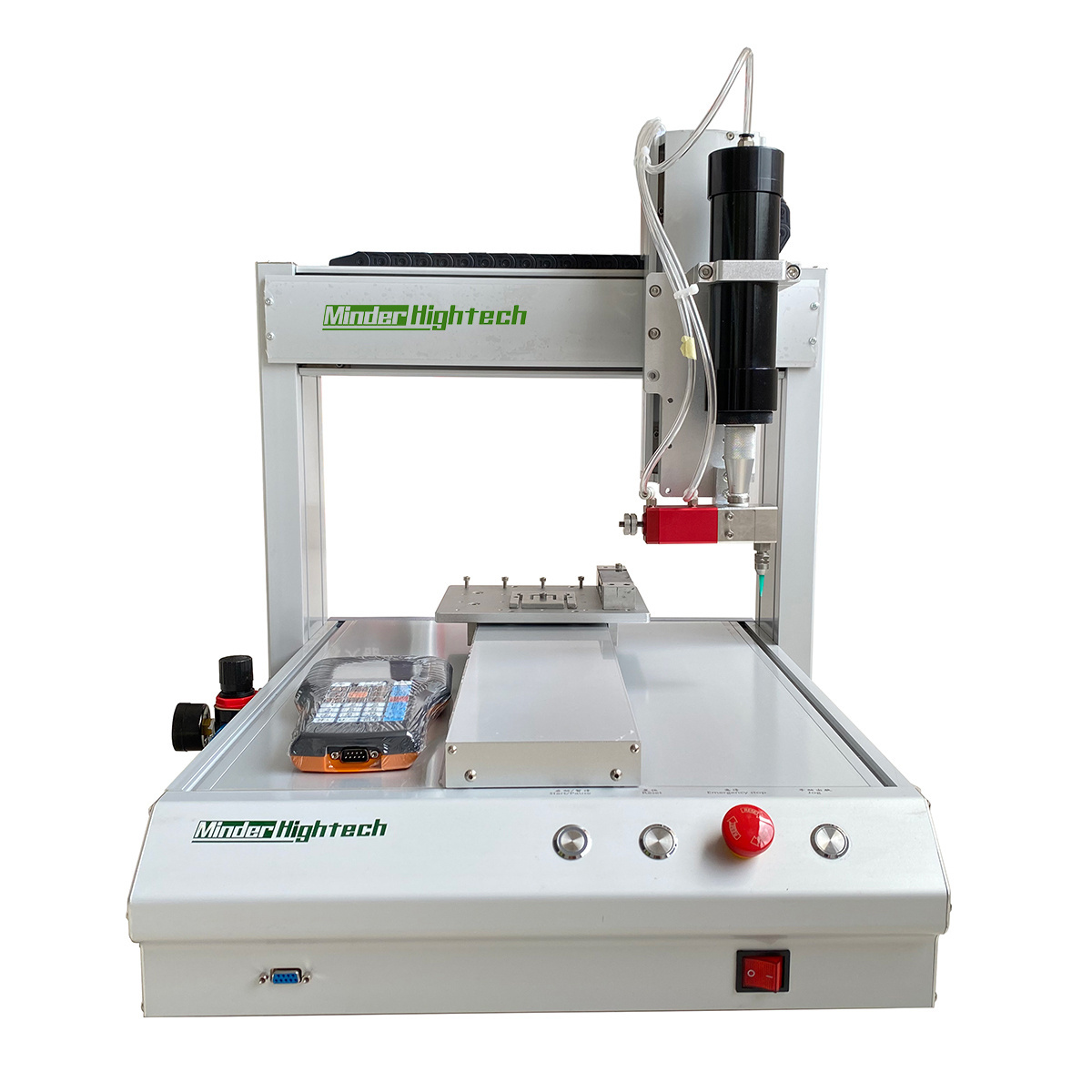 Multi-function desktop automatic glue dispensing robot system dispenser