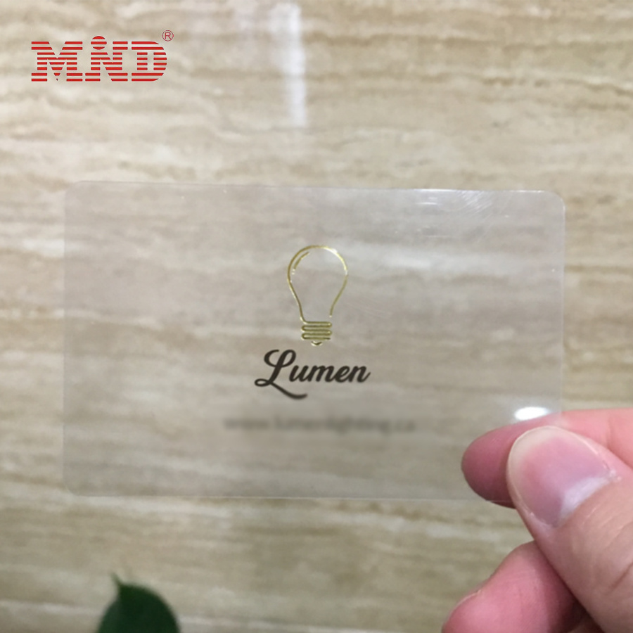 Plastic Transparent Business Cards/Visiting Cards/ Name Cards