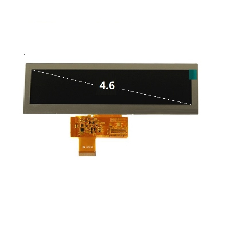 tft display screen resolution of 800*320  4.6 inch car display car drive recorder bar lcd display