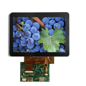 display stand 7" inch lcd display usb interface micro usb touch panel for advertising display