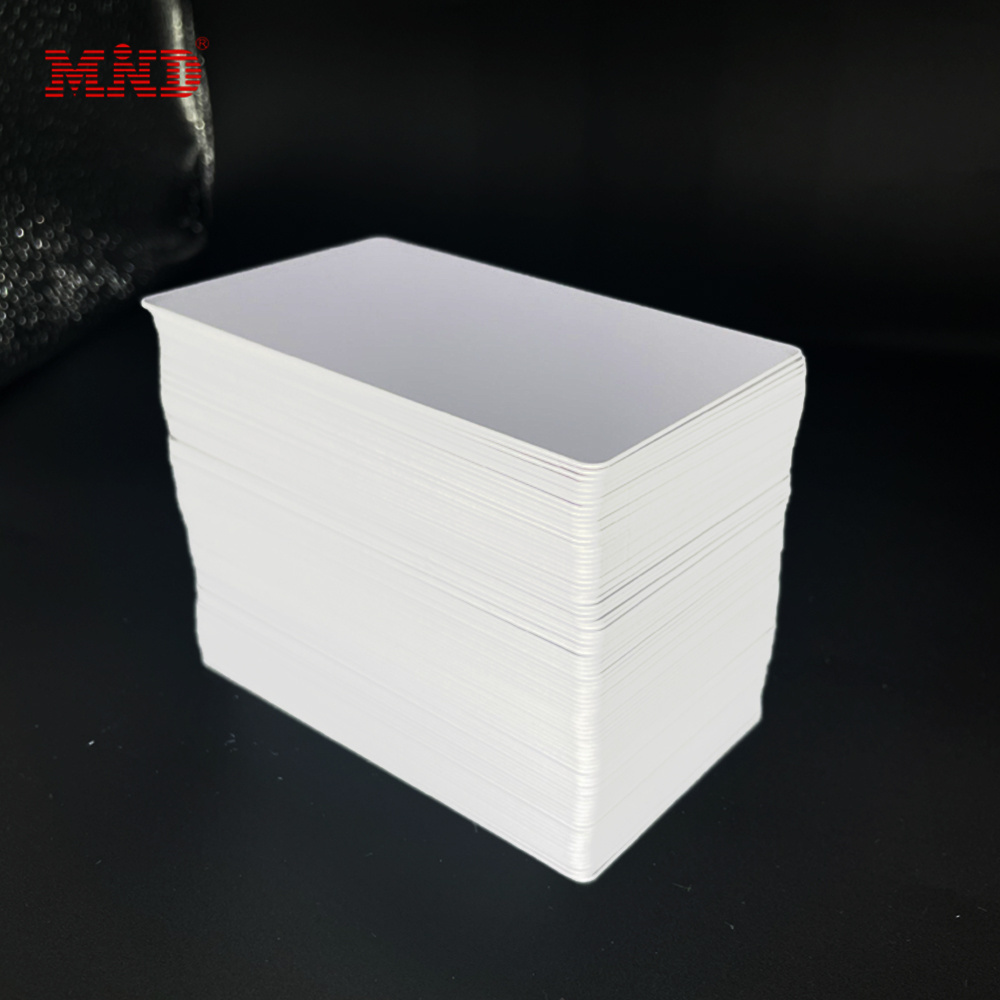 High quality Printable Plastic PVC NFC Blank White RFID Card 13.56mhz MIFARE Classic EV1 1K Card