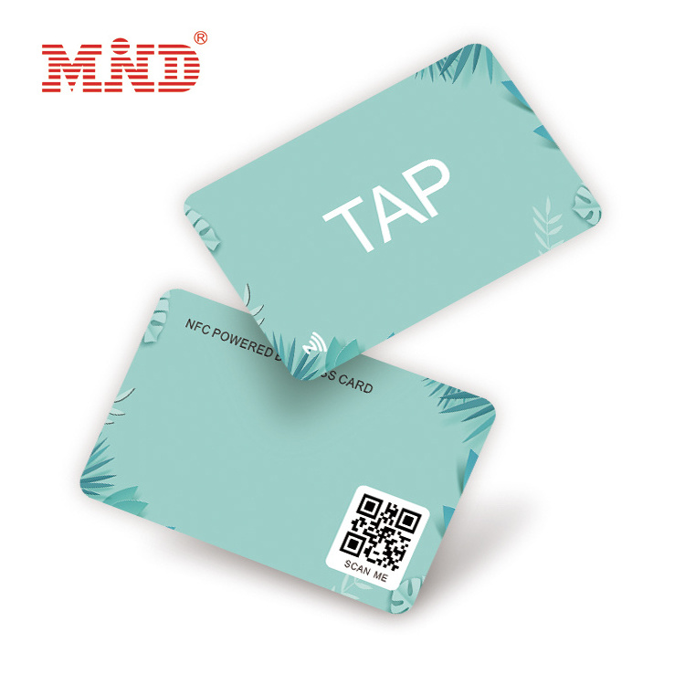 Personalized Logo MIFARE Classic EV1 1K QR Smart Digital NFC Business Name VIP Loyalty NFC Cards