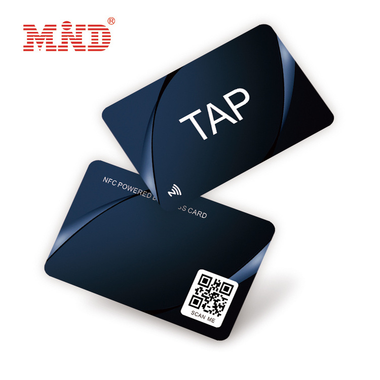 Personalized Logo MIFARE Classic EV1 1K QR Smart Digital NFC Business Name VIP Loyalty NFC Cards