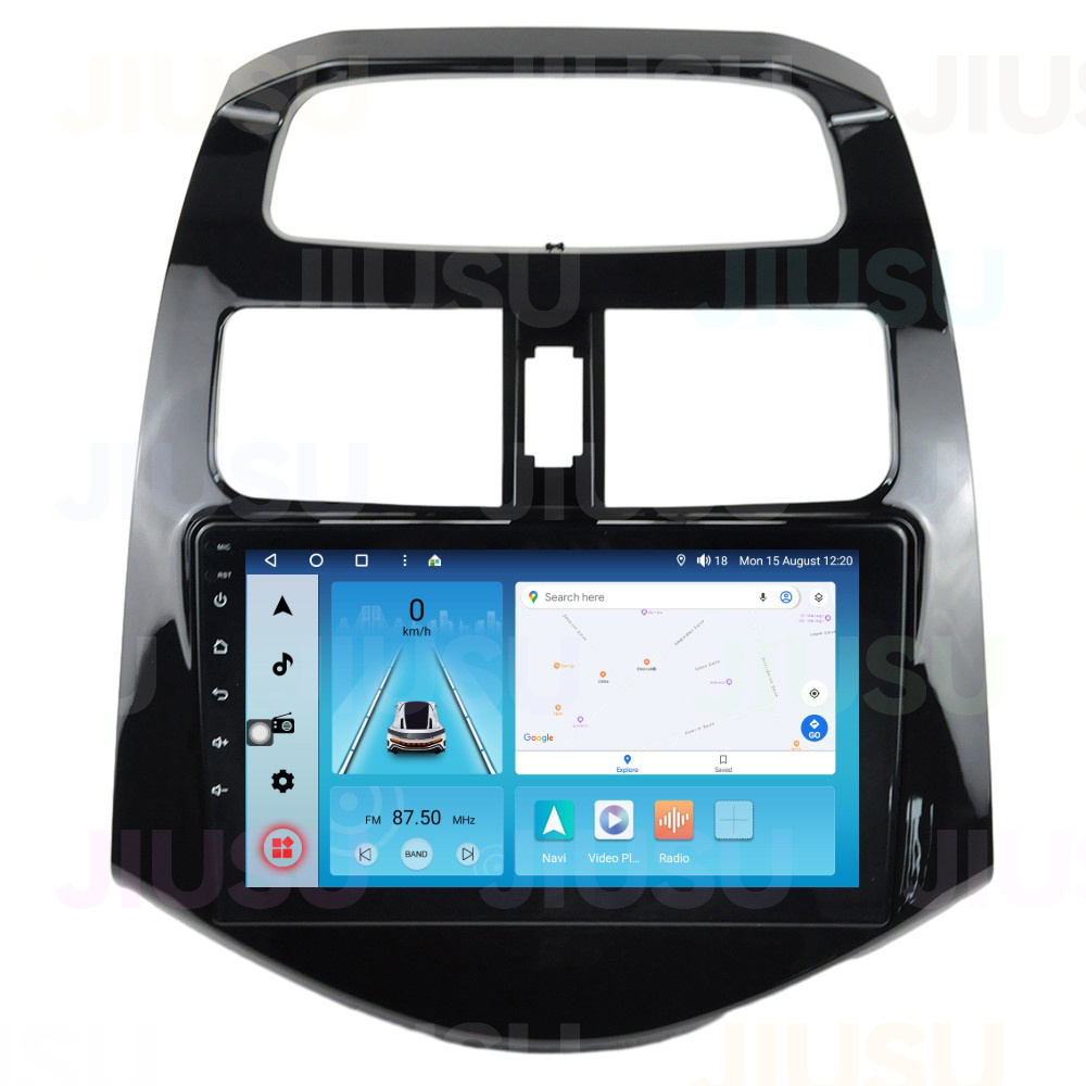 Touch Screen Android 12 Car Radio DVD Player Stereo Multimedia Audio System for Chevrolet Spark Beat Daewoo Martiz 2010-2014