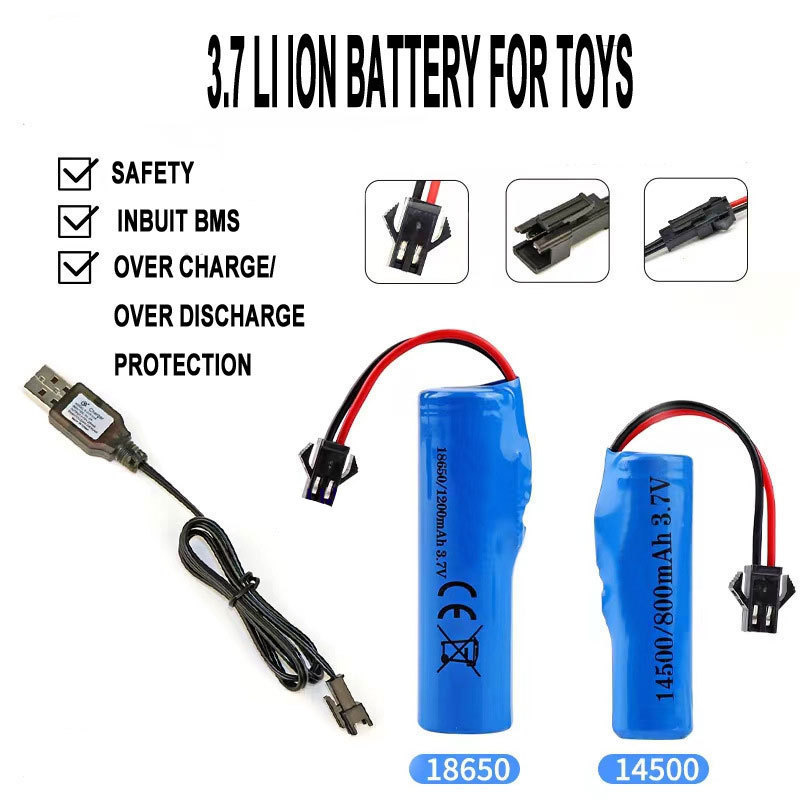 4.8Kwh 48V Cylindrical Battery Holder 3.7V 20650 Li Ion 500Mah 14500 18650 3.7V Li-Ion Rechargeable Batteries Power Tools