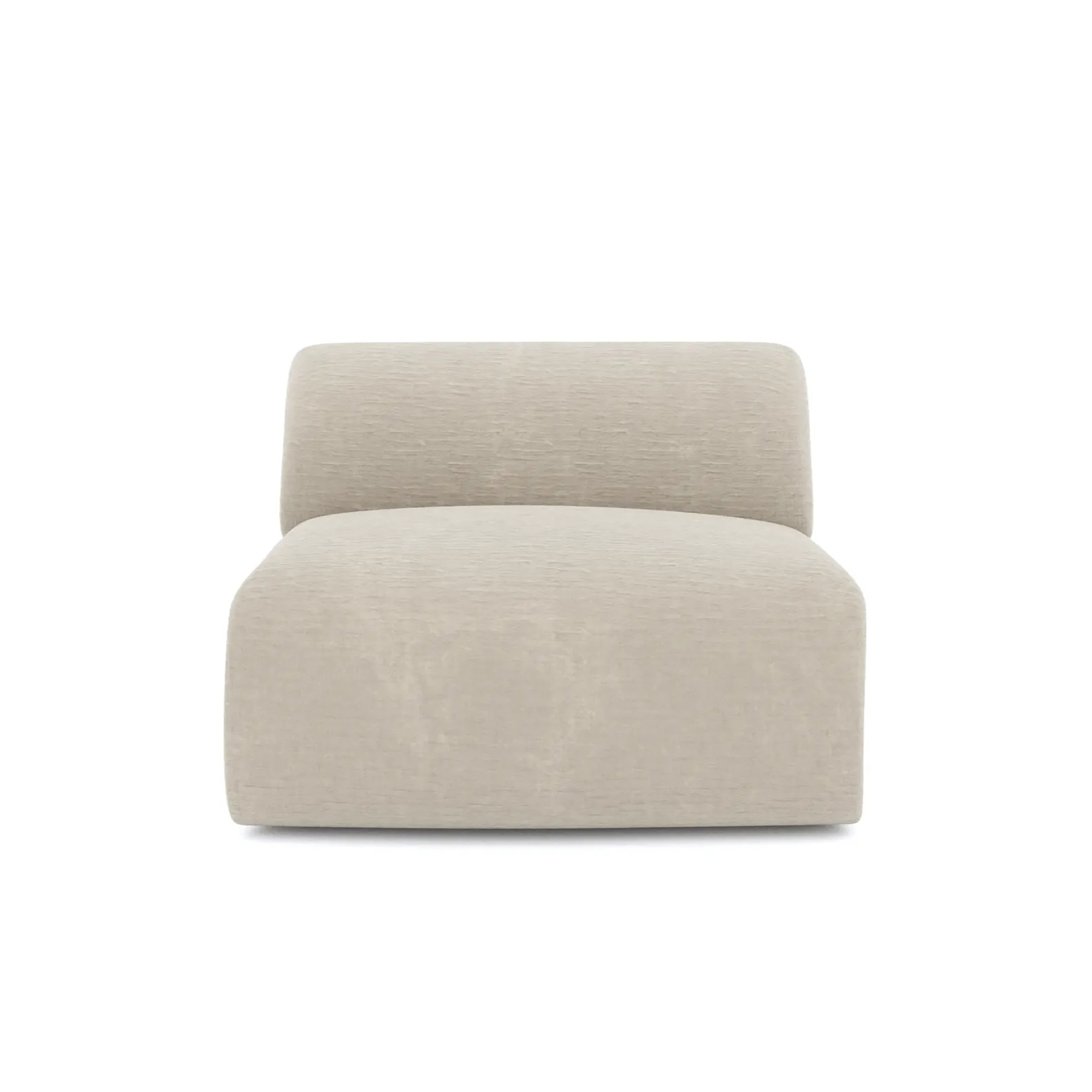 Accent Chair Armless Soft Chair for Living Room Modern